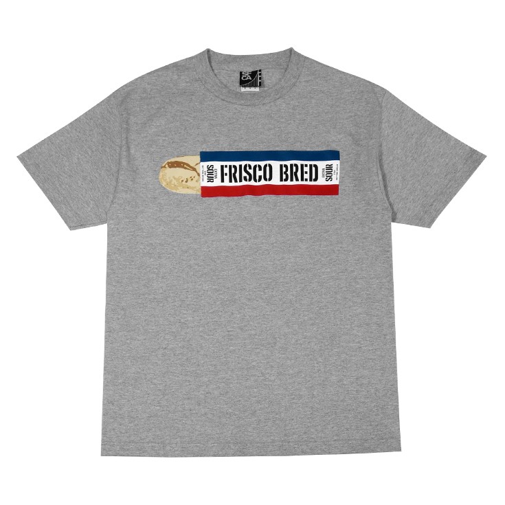 Mens SFCA Frisco Bred T-Shirt Heather Grey